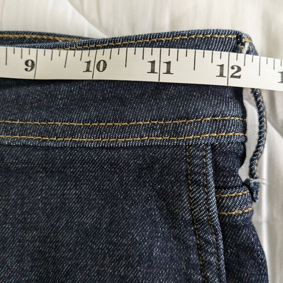 Everlane The Way-High Skinny Jeans Size 25 Regular Dark Wash Denim Stretch - Picture 14 of 16